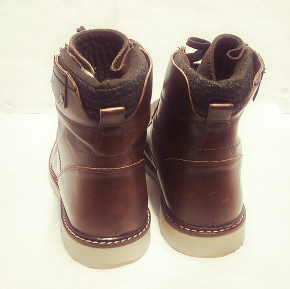 red tape ocean cap toe boot